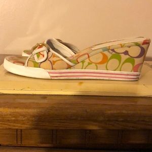 Coach Wedge Sandals
